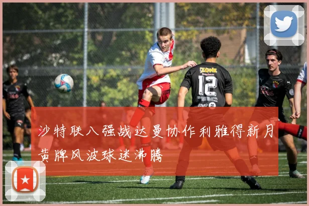 沙特联八强战达曼协作利雅得新月黄牌风波球迷沸腾